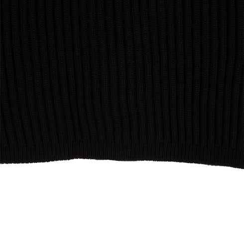 C.P. Company Merino Wool Roll Neck Black 999 13CMKN205A-005292A Degli Uberti